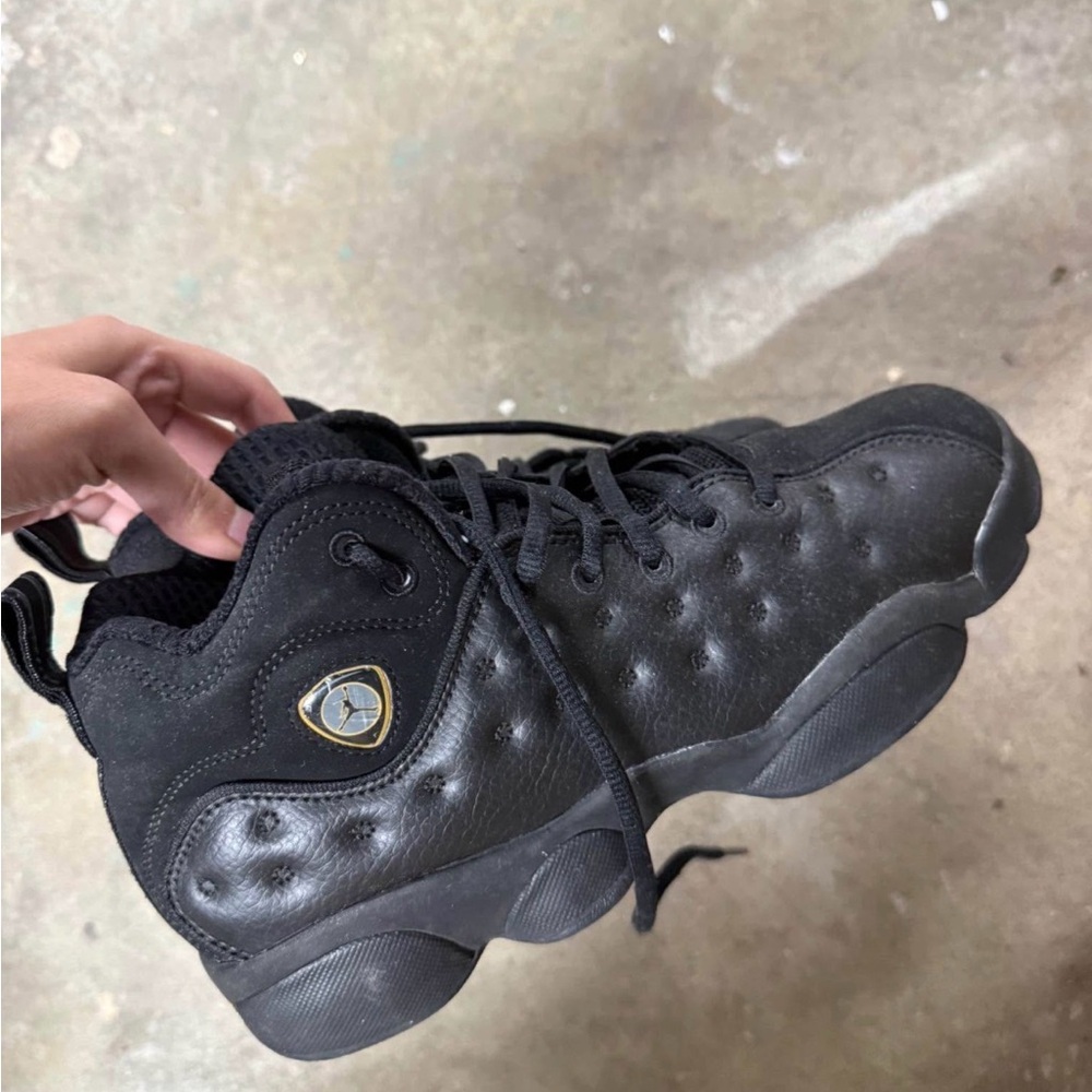Jordan Black Team II Size 6.5Y
